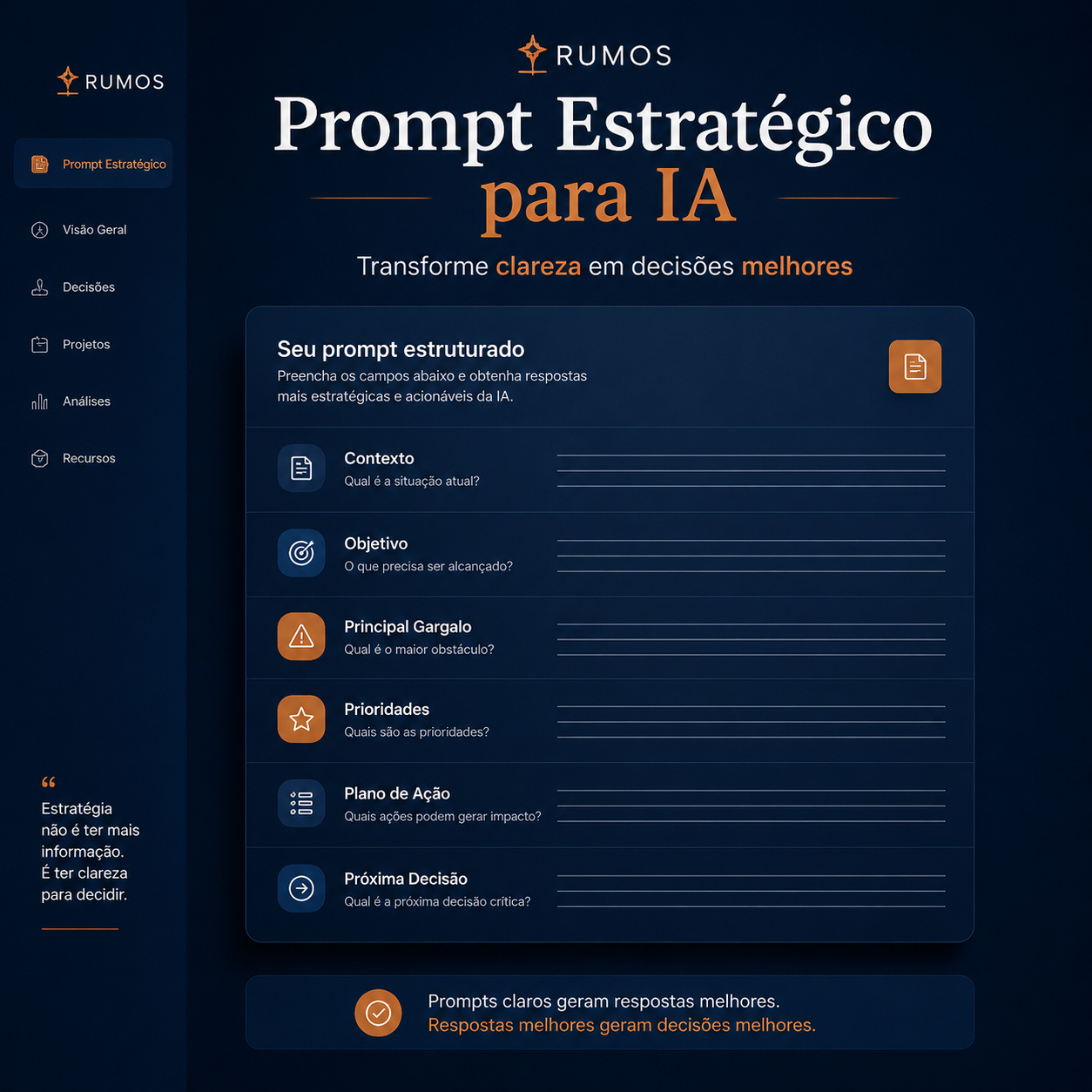 Conselheiro Estratégico RUMOS®