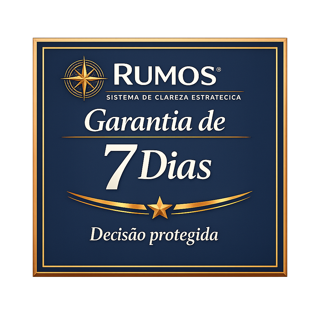 Garantia de 7 Dias — Decisão protegida